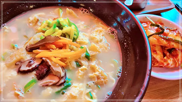 안양 박달시장 맛집 해장 계의 황태자, 황태 국수