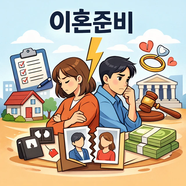 이혼준비