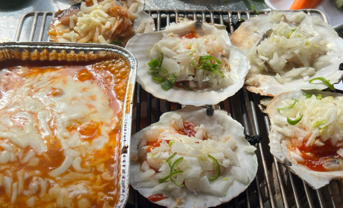 생생정보 교통카드면 충분해 부산 태종대 조개구이 맛집