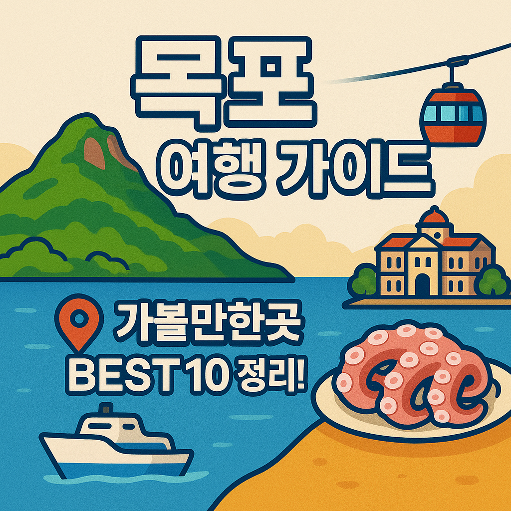 목포 가볼만한곳 베스트10
