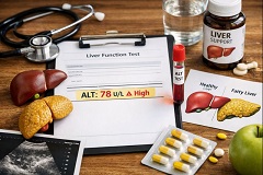 대사증후군 (비알코올성 지방간, 간건강, ALT 수치)