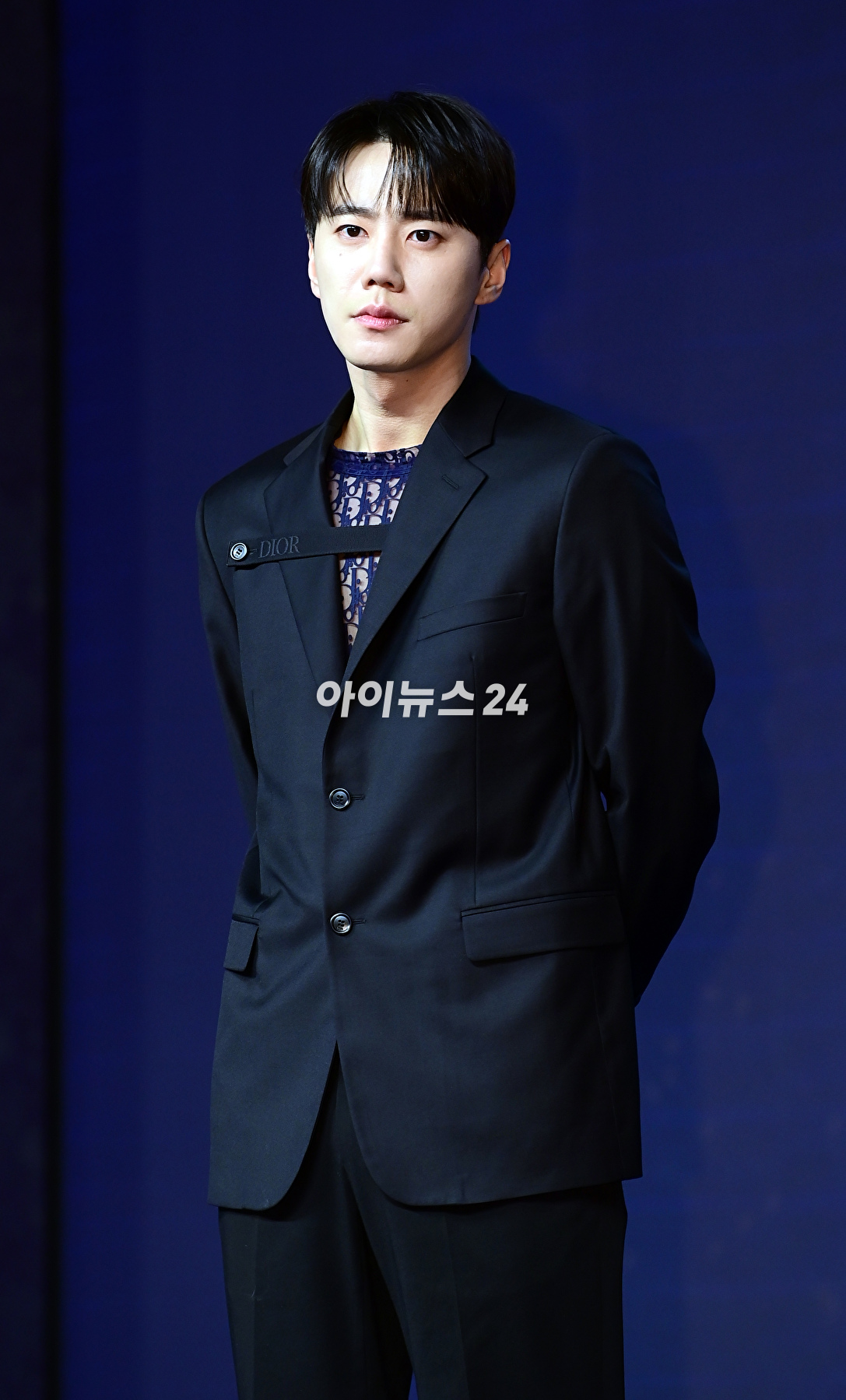 배우 이준영이 26일 오전 서울 종로구 JW 메리어트 동대문 스퀘어 서울에서 열린 디즈니+ 오리지널 시리즈 '로얄로더' 제작발표회에 참석하고 있다. [사진=정소희 기자]