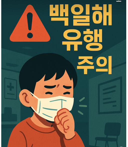 백일해 유행 감염 주의 관련 이미지