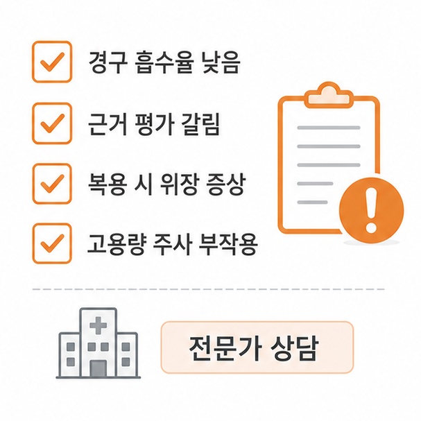 글루타치온 섭취 시 알아둘 점