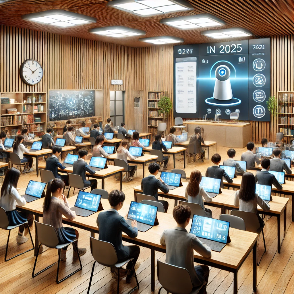 디지털 교실과 AI 학습의 진화 이미지
