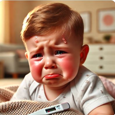 아기 예방접종 후 열날 때 대처법