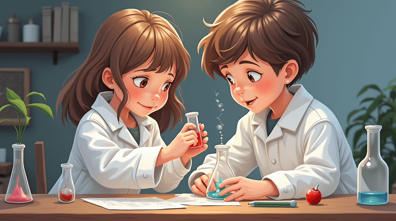 과학 실험 관련 사진