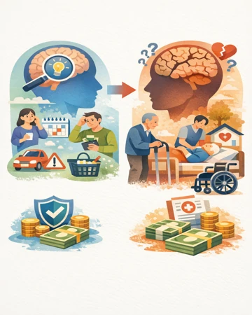 치매보험금 지급기준에서 경증과 중증 판정에 따른 지급 구조5