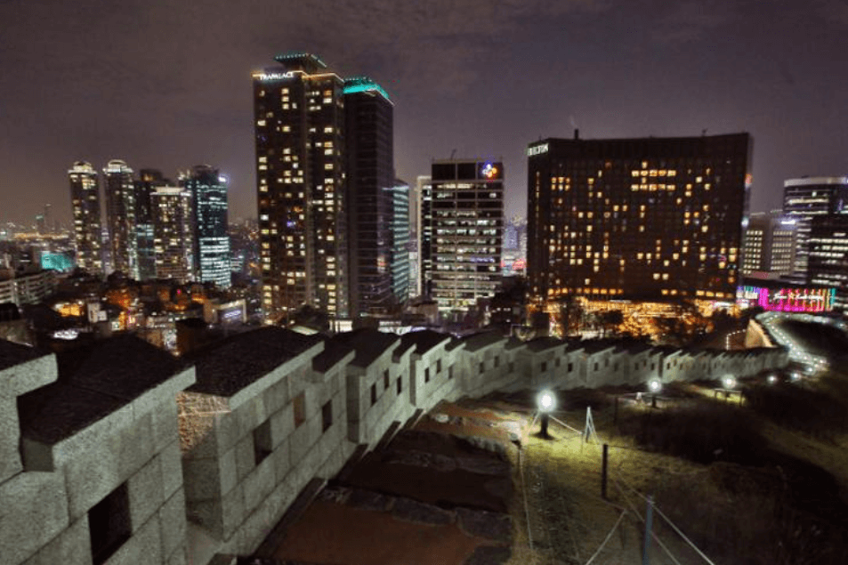 낙상공원 야경 이미지