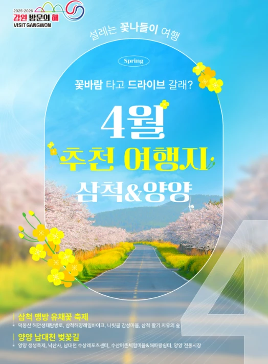 삼척 맹방 유채꽃 축제 프로그램&amp;#44; 주차장 및 교통 총정리(+주변 관광 명소)