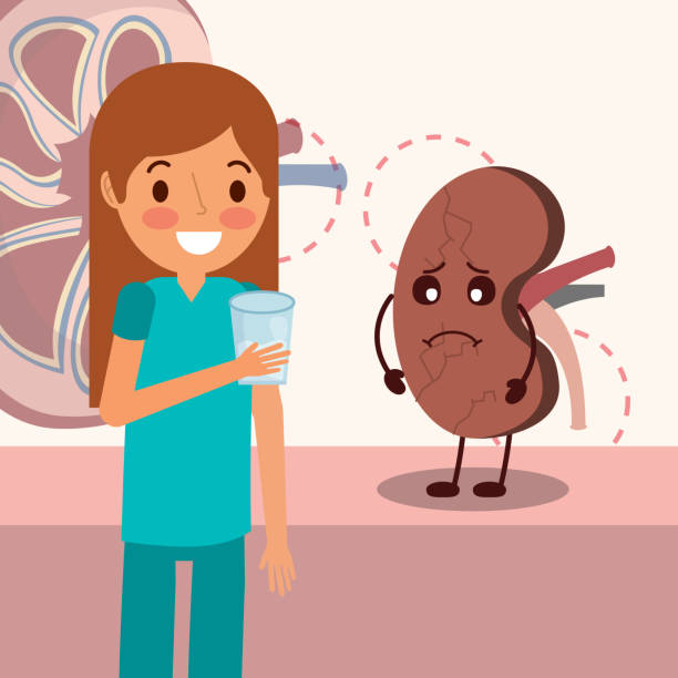 신장질환자와 물 이미지