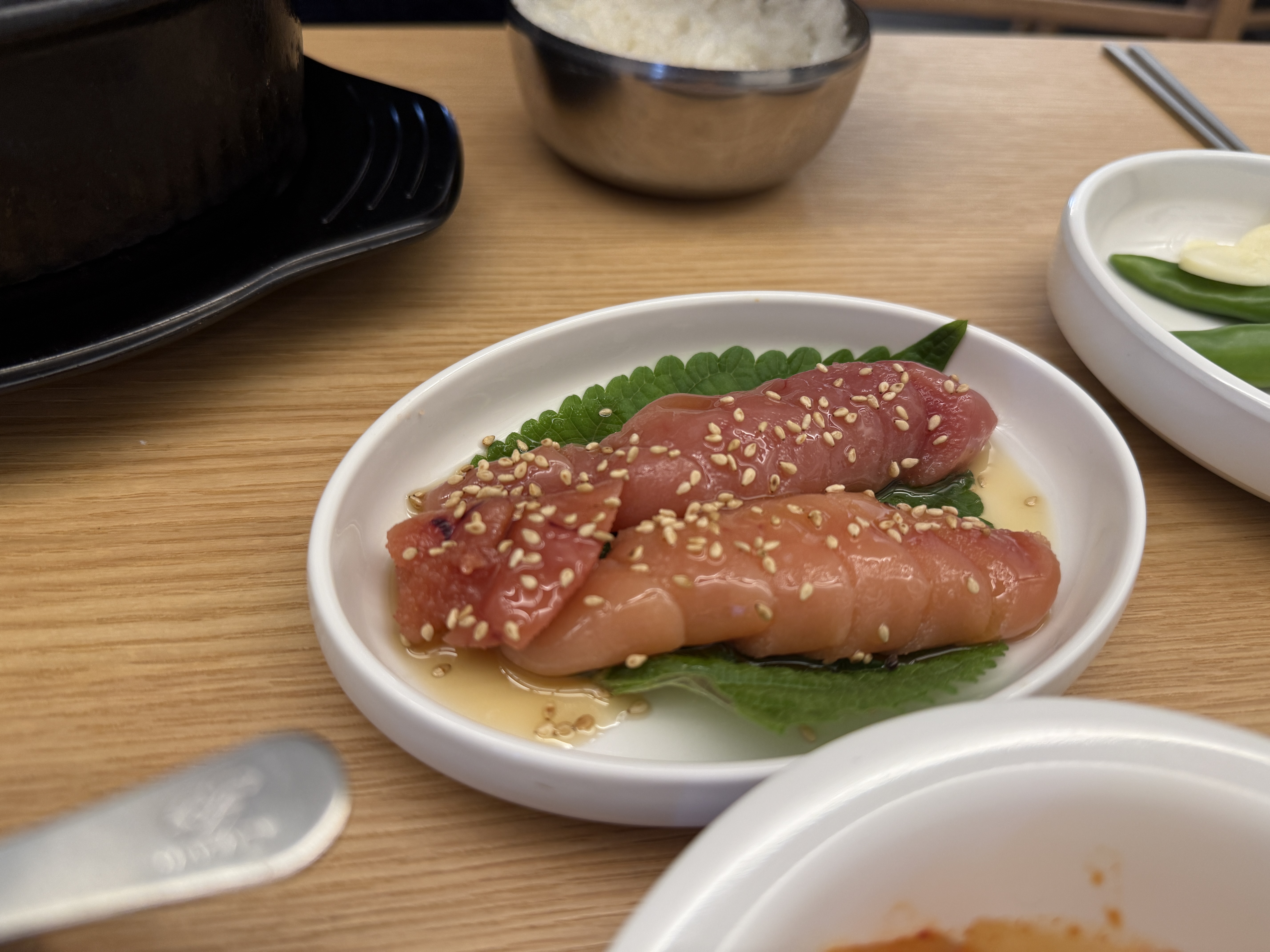 서울 교대 돼지국밥 전문점 유성옥 일품명란젓