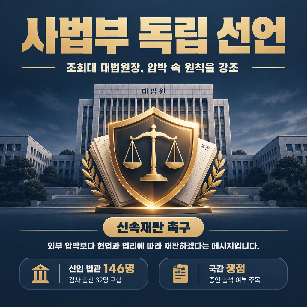사법부 독립 선언