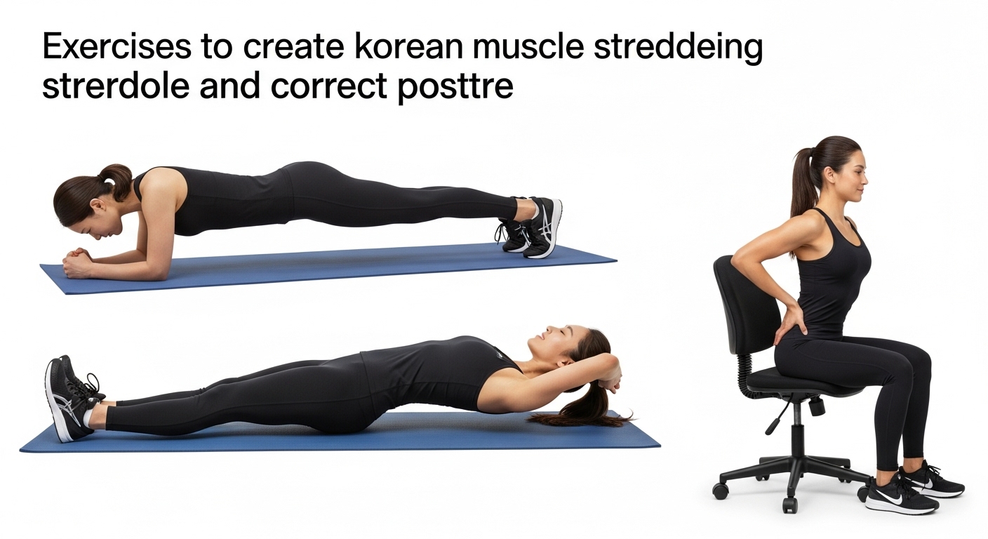 바른자세 교정방법