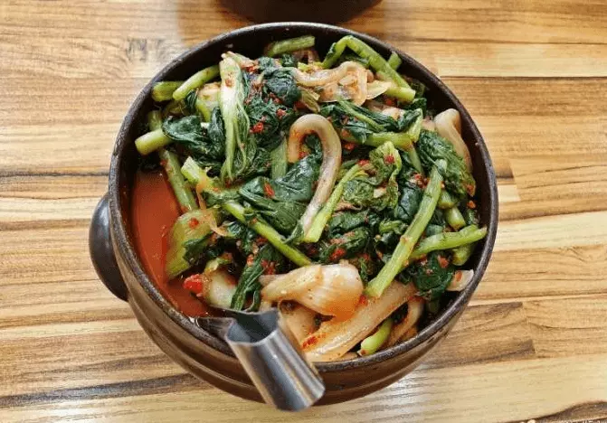 백령면옥 김치