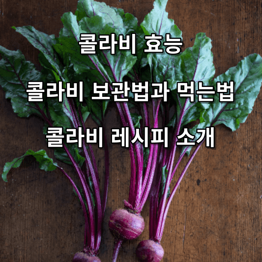 콜라비 효능