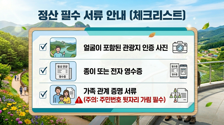 2026 횡성 반값여행 필수서류