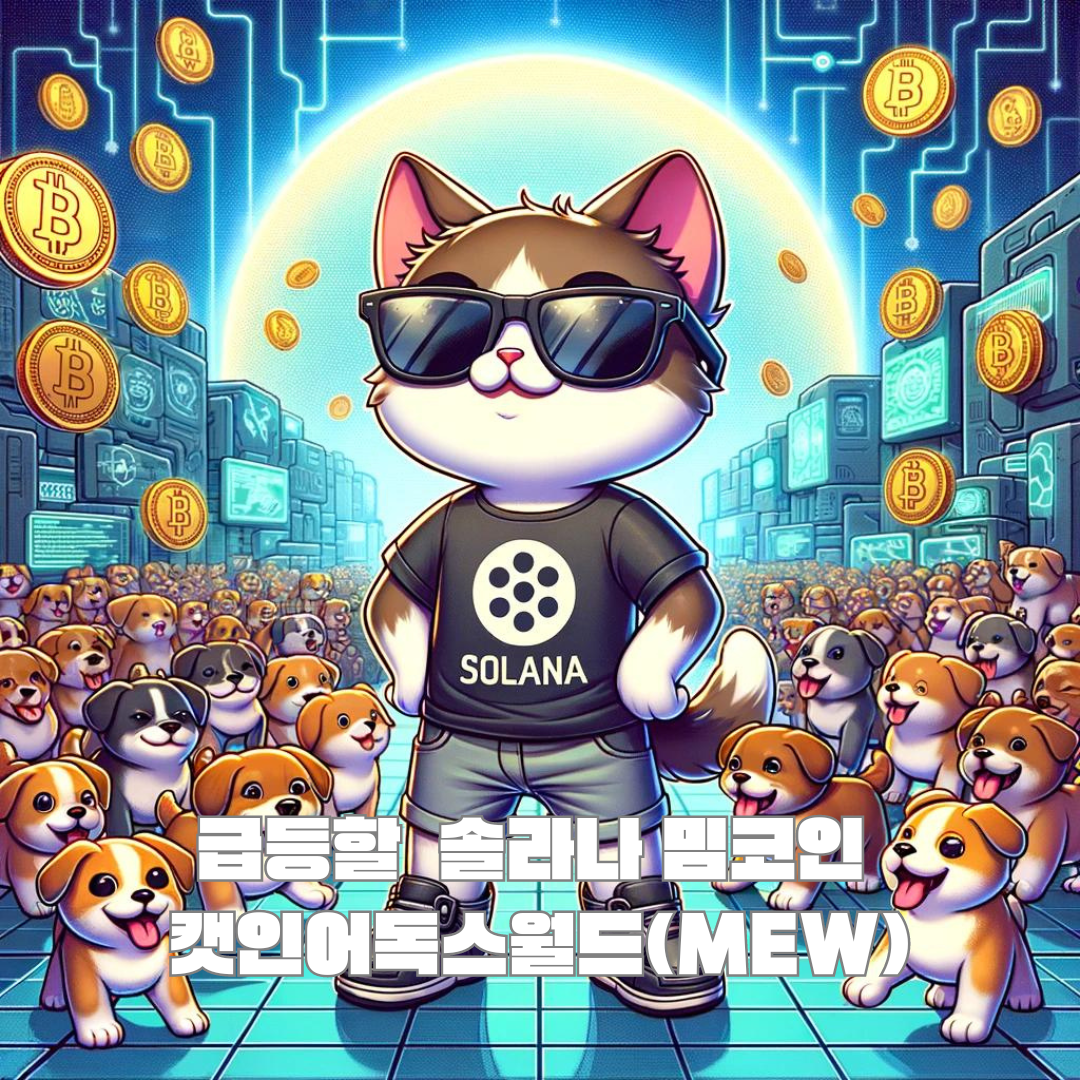 급등할 솔라나 밈코인 캣인어독스월드(MEW), 도지코인, 플로키, 벤도그, 마더, 그레이머, 워젝, 네버, 두코, 봉크
