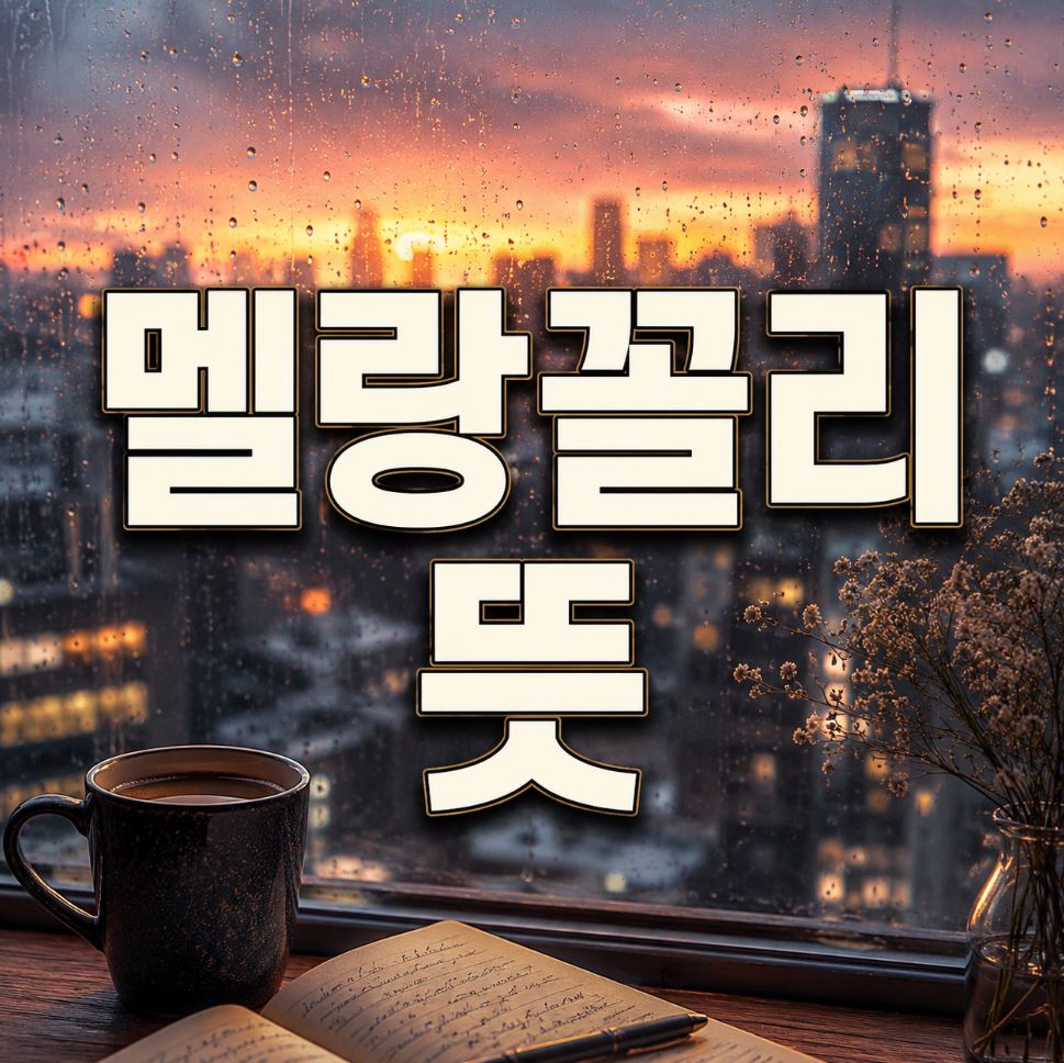 멜랑꼴리 뜻