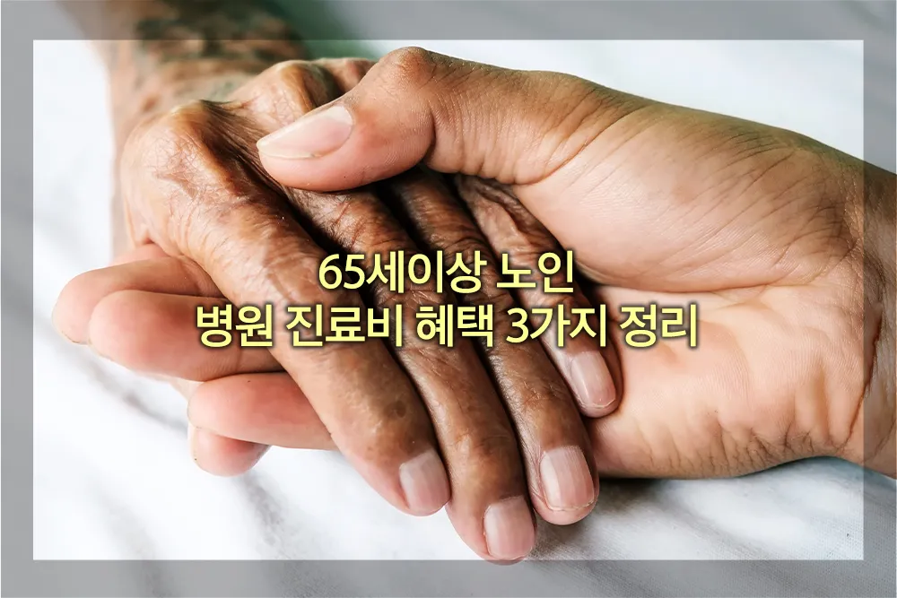65세이상 노인 병원 진료비 혜택