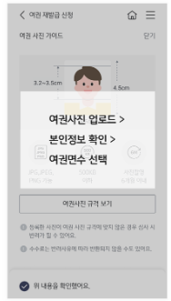 온라인 여권 재발급 신청