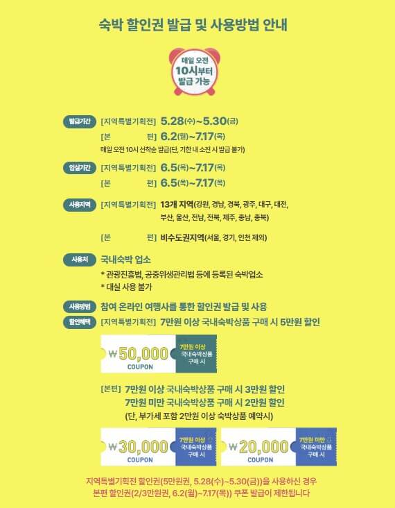 여름맞이 숙박세일 페스타