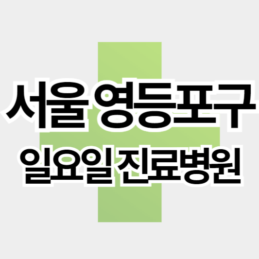 서울영등포구_일요일진료병원_썸네일