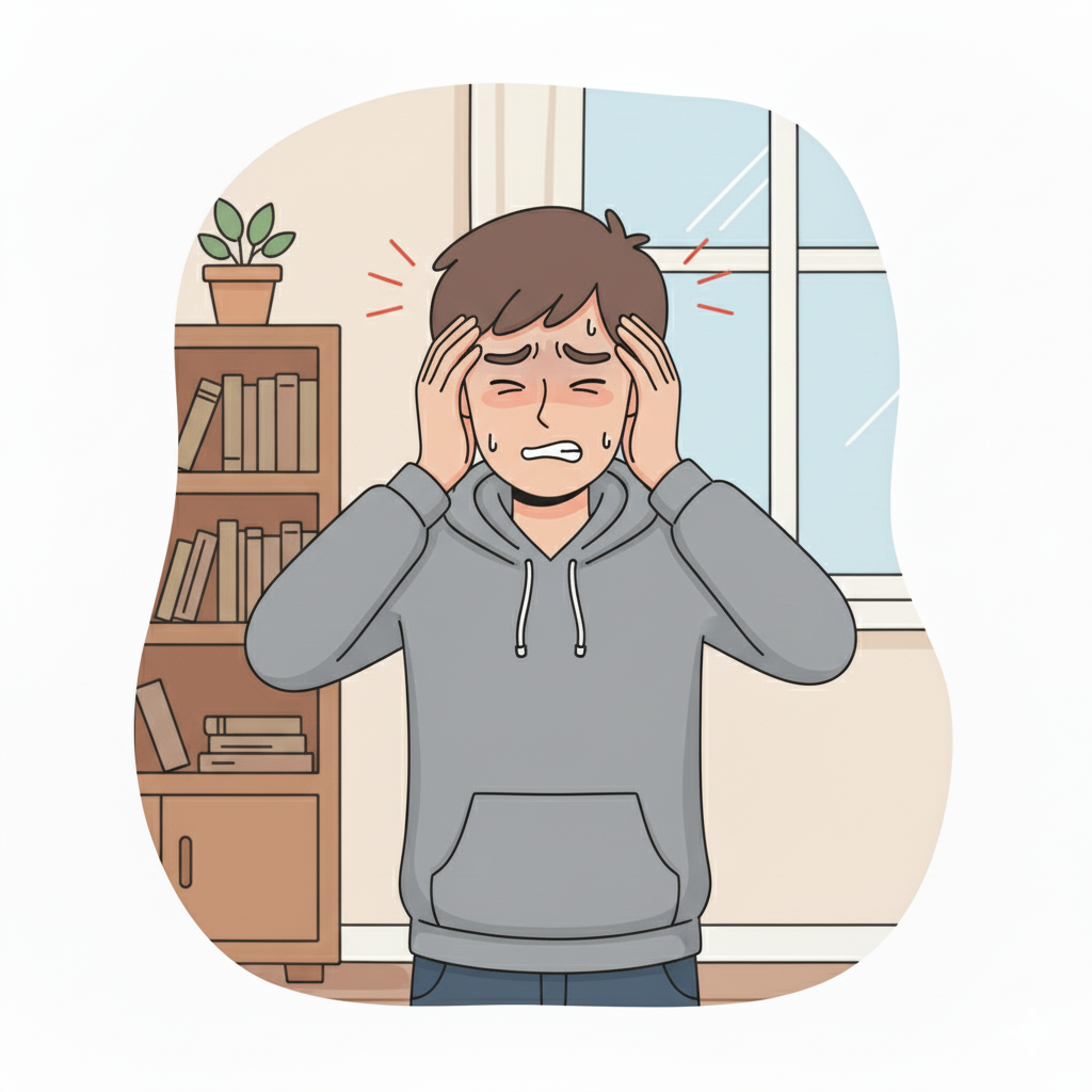 편두통과 일반 두통의 차이 ❘ 신경혈관성 통증의 원인과 전조증상 설명