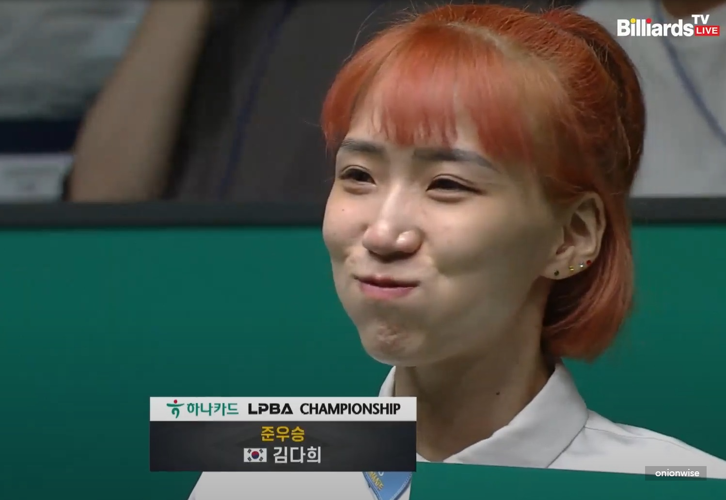 준우승자 김다희