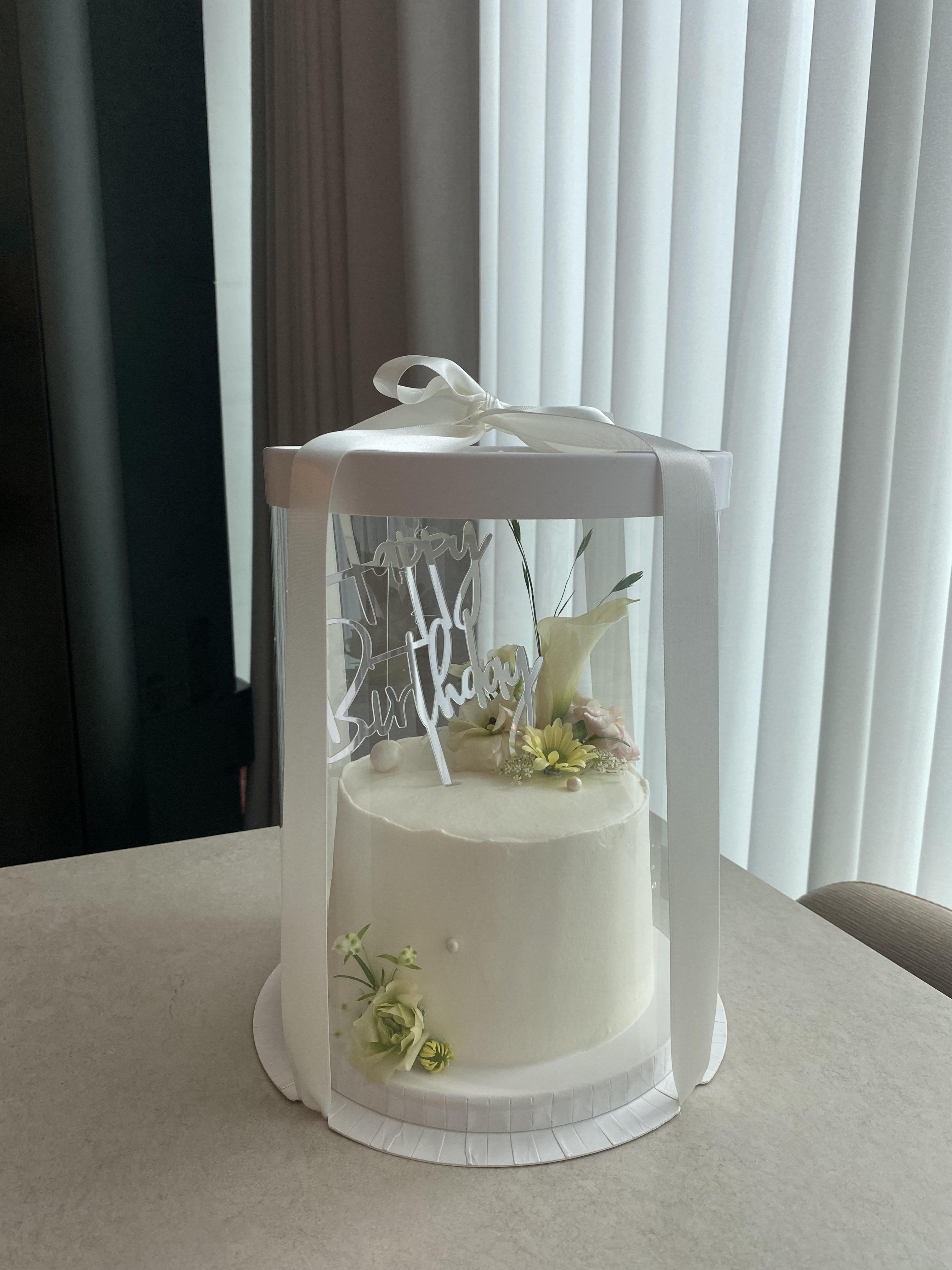 [마곡/발산] 생화케이크 지밀리 주문제작 후기