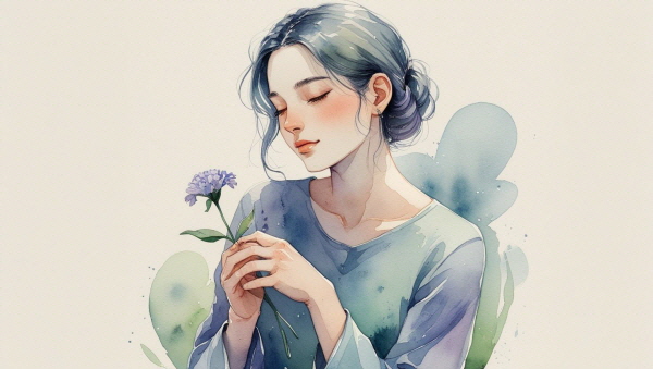 INFJ는 깊고 조용한 사랑을 지닌 유형입니다에 관한 그림