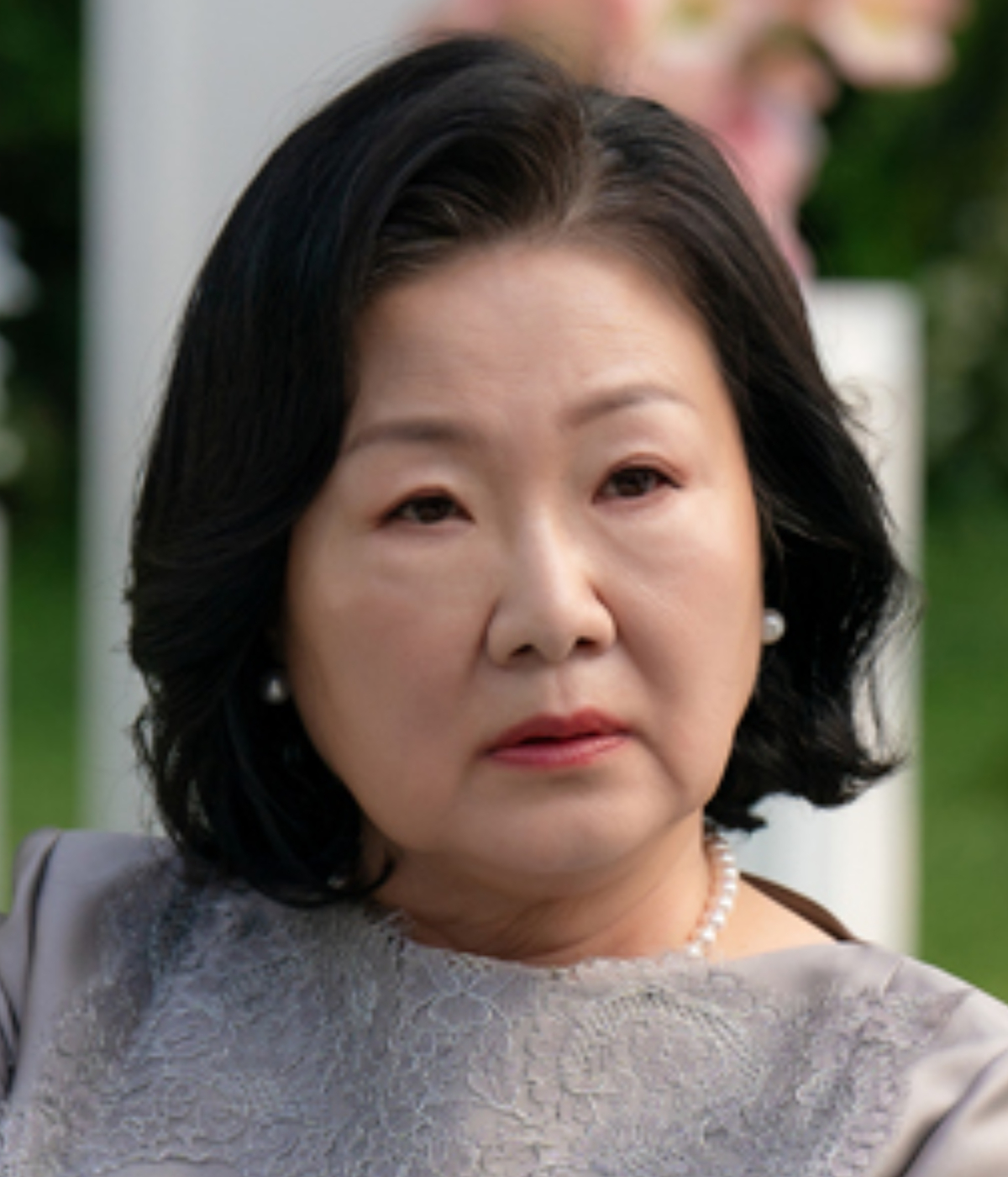 무서운 표정의 김해숙