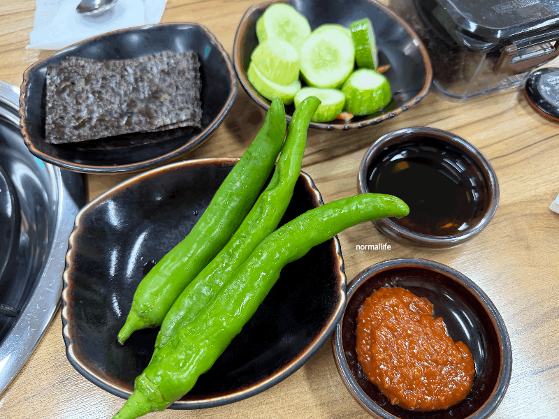 권인순 갈비 김치찌개