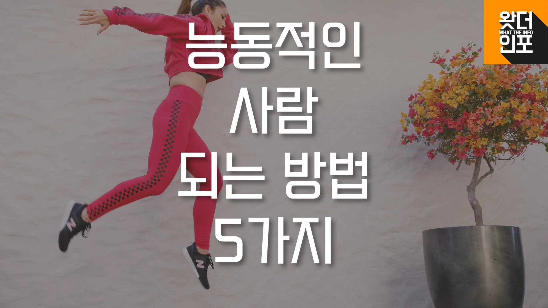 수동적인 성격 탈출하는 방법, 능동적인 사람이 되는 방법 5가지