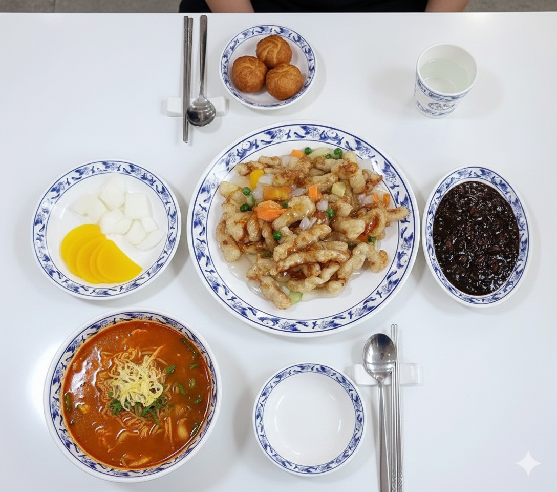 짬뽕밥·짬뽕·탕수육 달인