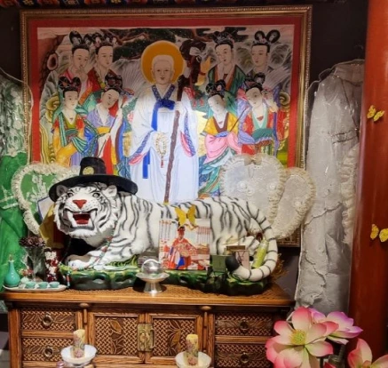 태을궁의 신당 내부