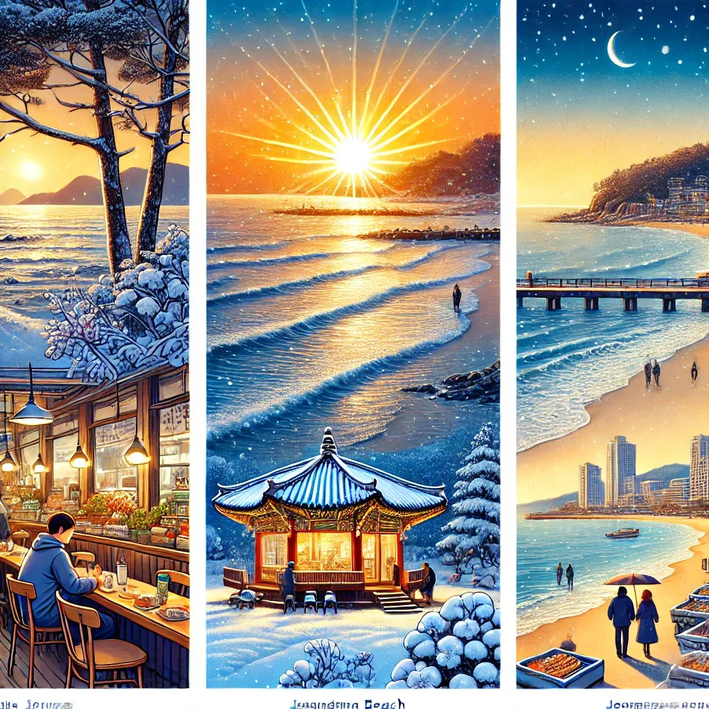정동진-해돋이-해운대-겨울바다-대천해수욕장