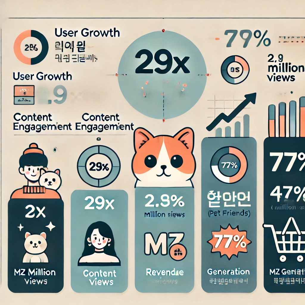 펫 프렌즈의 핵심 성장 지표