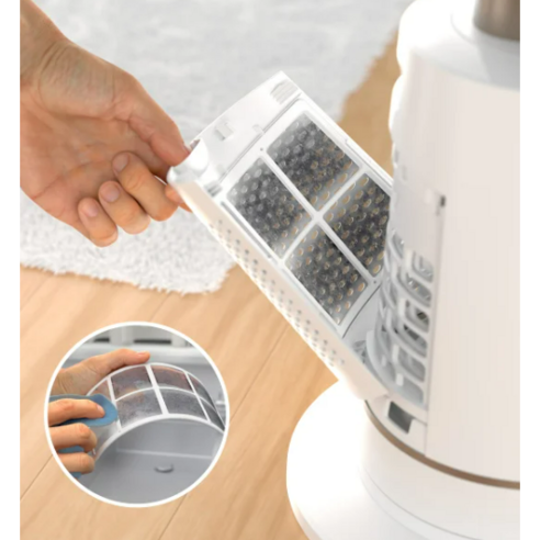 샤크 터보 블레이드 XL 필터 교체 사진