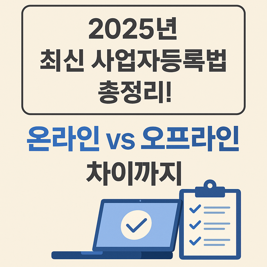 사업자등록방법 사업자등록증발급