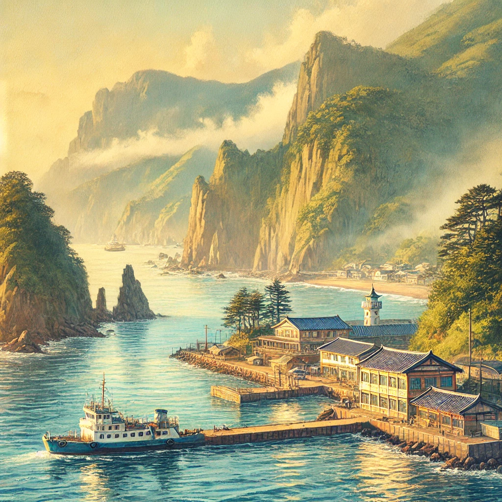 울릉도 배편시간표,요금,예약 크루즈여행 관련 사진