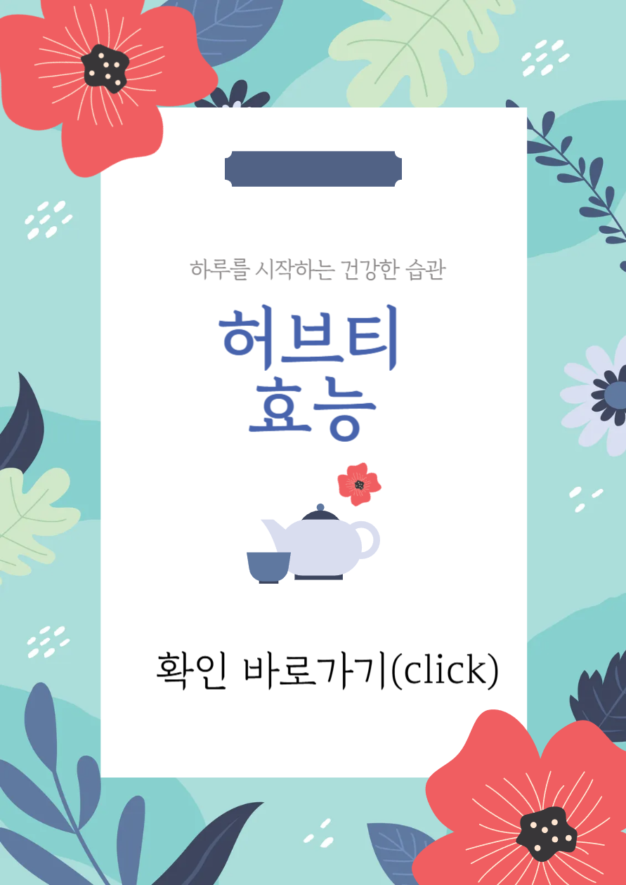 히비스커스차 카페인없는 차