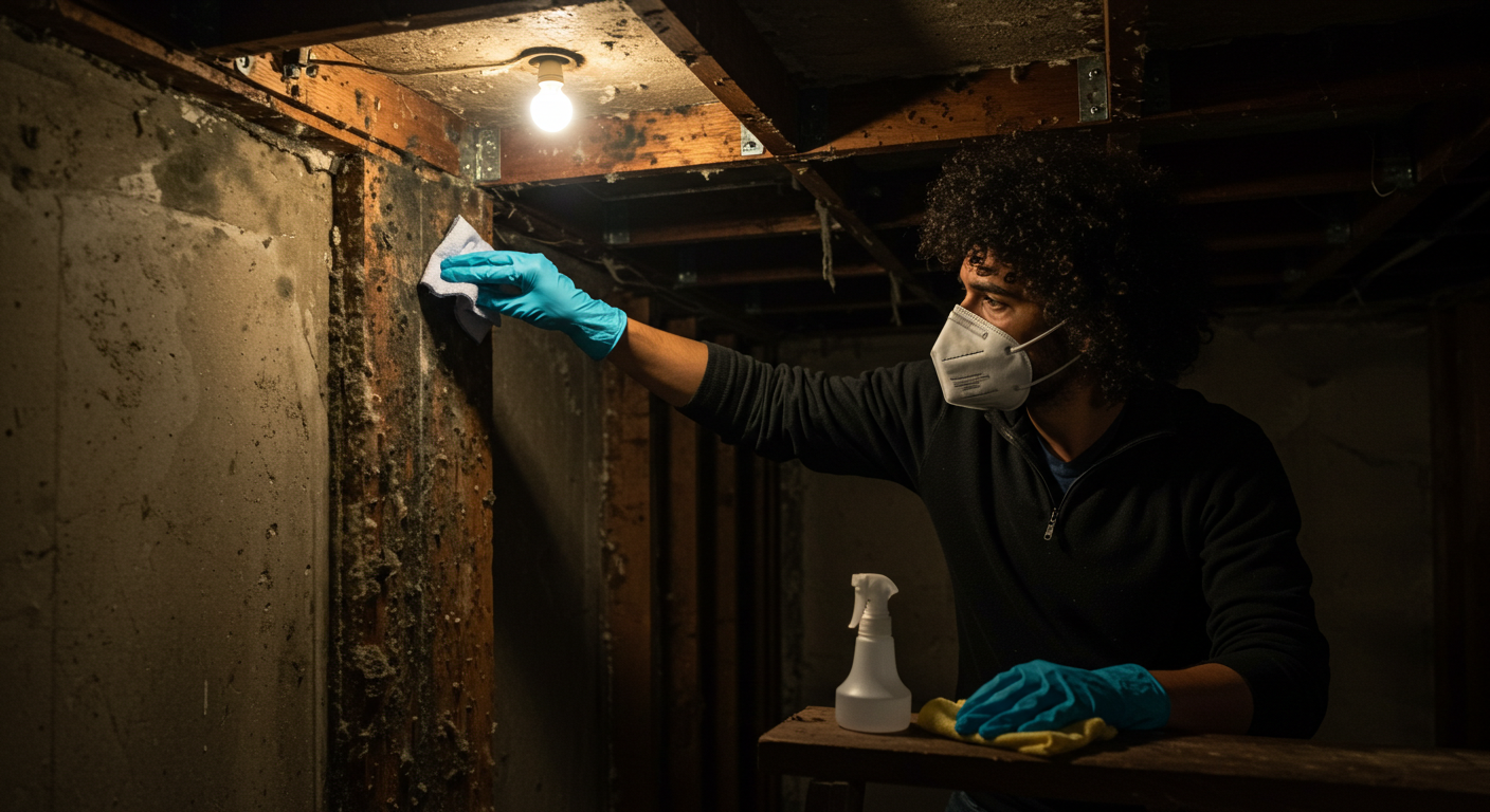 곰팡이 제거 방법