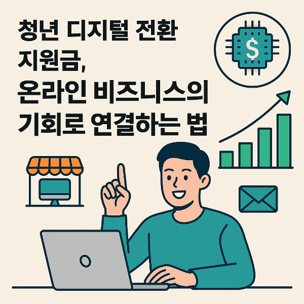 청년 디지털 전환 지원금 신청하는 법