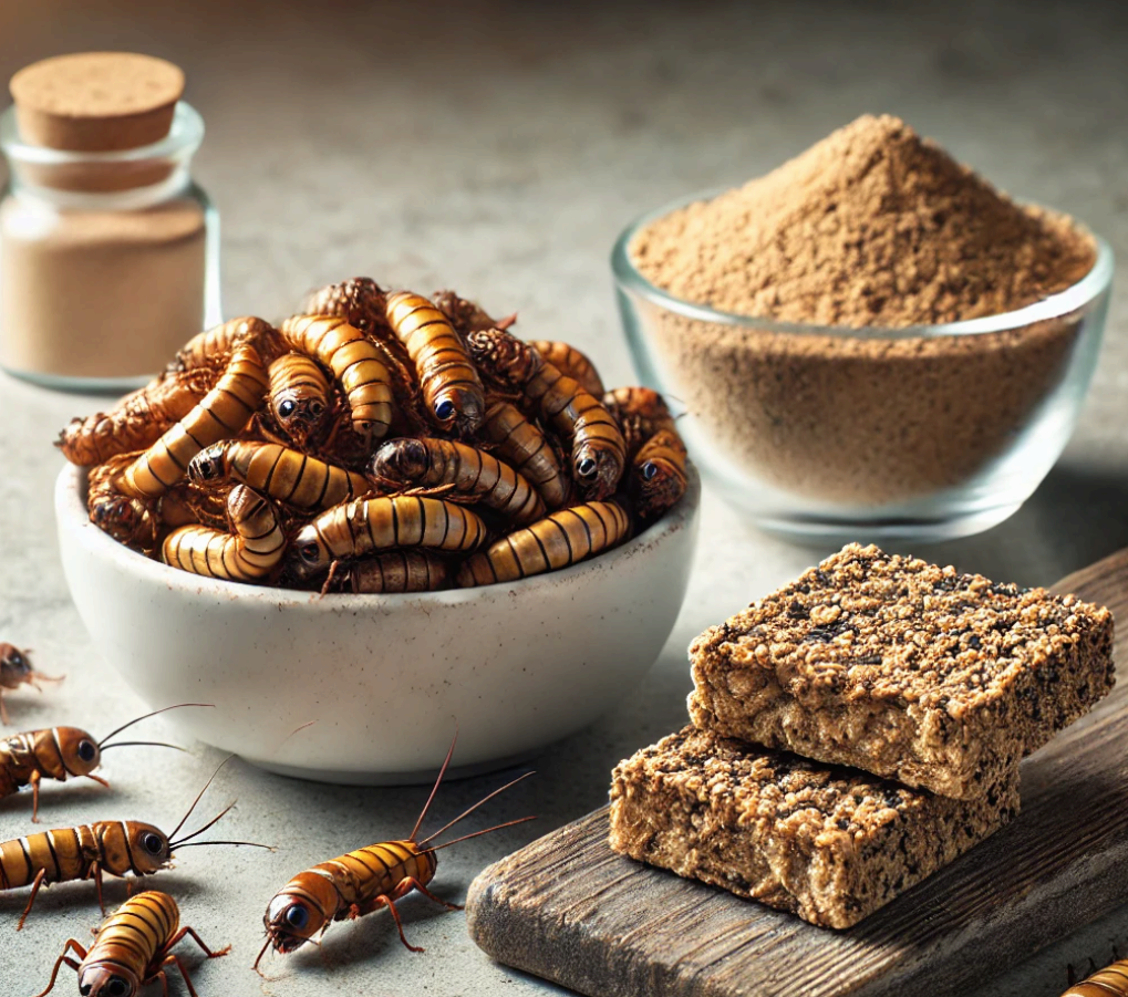 대체 단백질의 다양성: 곤충 단백질, 조류, 잭프루트