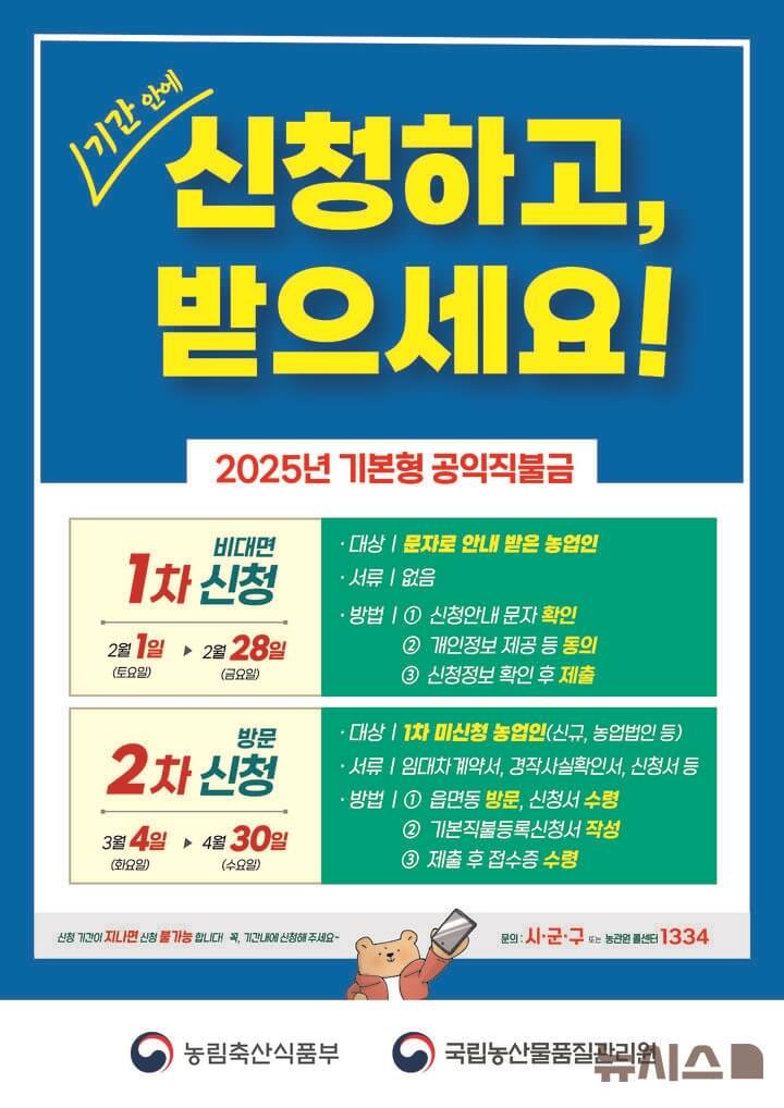 2025 공익직불금