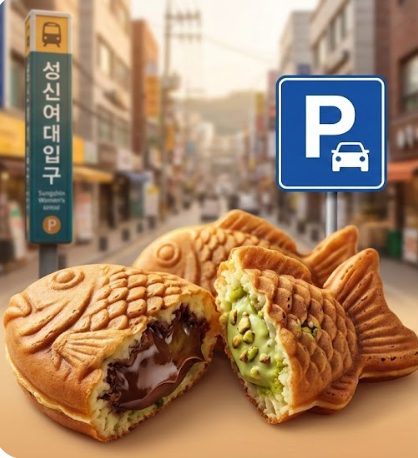 성신여대 두바이 붕어빵 주차 팁 안내