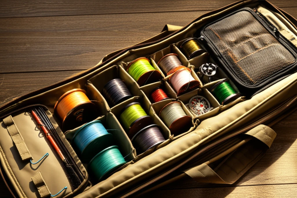 낚시 장비 손상 방지! 낚시대 가방