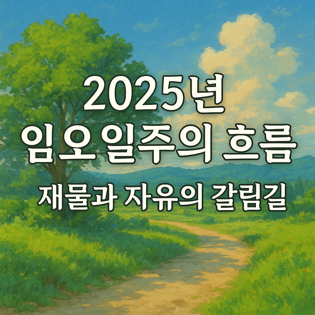 2025년 임오일주 운세 총정리