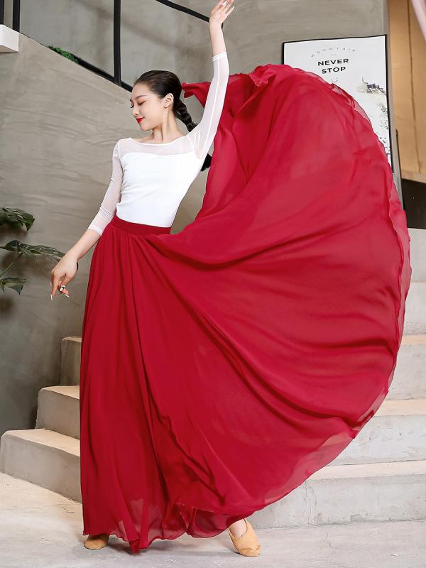 의상 한국무용풀치마 워십복 스커트 연영과입시복 현대무용